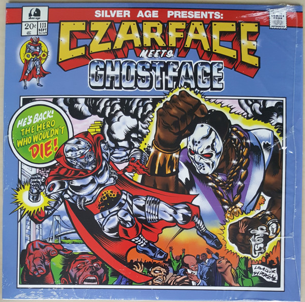 Czarface , Ghostface Killah - Czarface Meets Ghostface | Silver Age (SIL007-LP) - main Czarface , Ghostface Killah - Czarface Meets Ghostface | Silver Age (SIL007-LP) - main