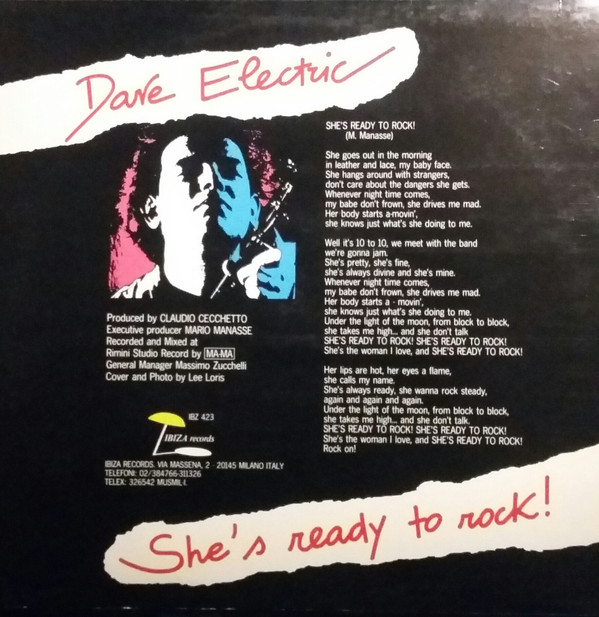 Dave Electric - She's Ready To Rock! | Ibiza Records (IBZ 423)
