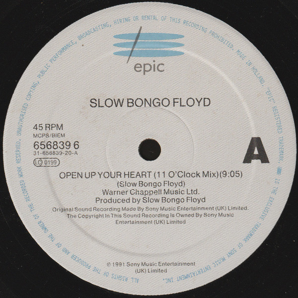 Slow Bongo Floyd - Open Up Your Heart | Epic (656839 6)