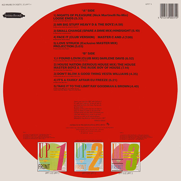 Various - Upfront 4 | Serious Records (UPFT 4) - 2 Various - Upfront 4 | Serious Records (UPFT 4) - 2