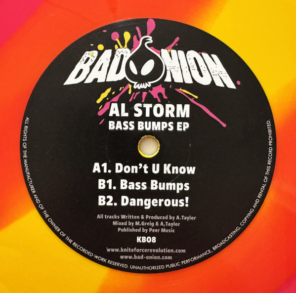 Al Storm - Bass Bumps EP | Bad Onion (KBO8) - 2 Al Storm - Bass Bumps EP | Bad Onion (KBO8) - 2