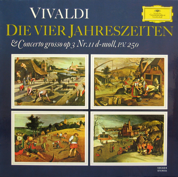 Antonio Vivaldi / Festival Strings Lucerne , Rudolf Baumgartner - Die Vier Jahreszeiten & Concerto Grosso Op 3 Nr. II D-moll, P.V. 250 | Deutsche Grammophon (135 024) - main