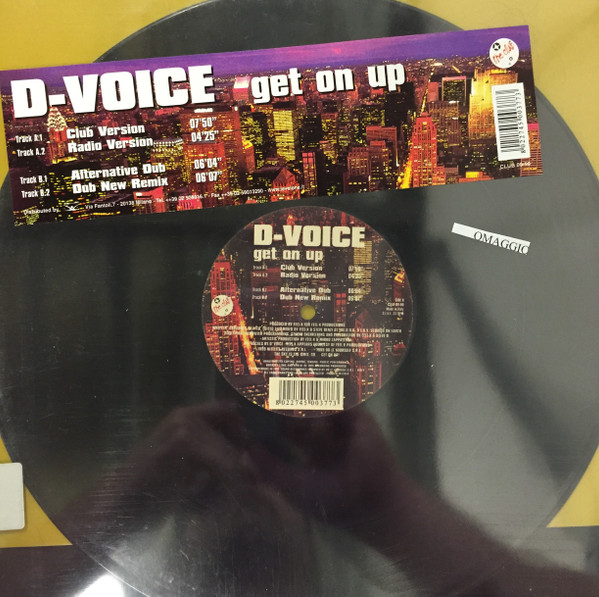 D-Voice - Get On Up | Nitelite The Club Records (CLUB 09-99)