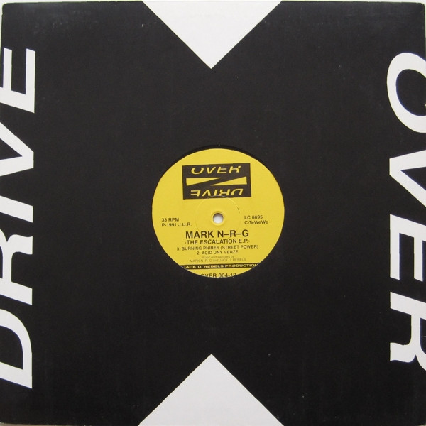 Mark N-R-G - The Escalation E.P. | Overdrive (OVER 004-12) - 3