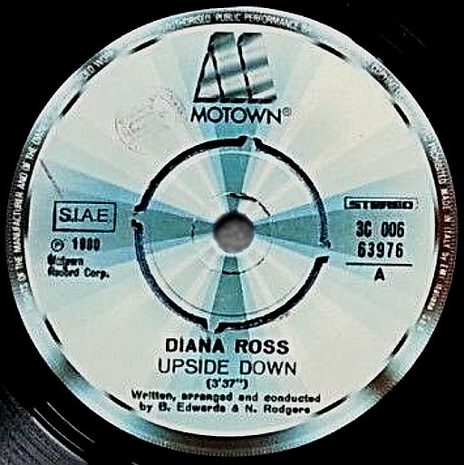 Diana Ross - Upside Down | Motown (3C 006-63976) - 2