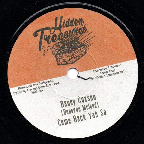 Danny Coxson - Come Back Yah So | Hidden Treasure (HD701) - main