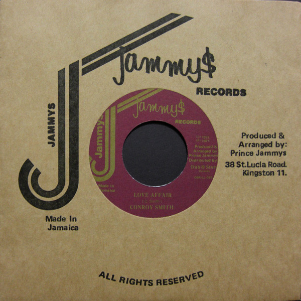 Conroy Smith - Love Affair | Jammy's Records (DSR-LJ-022)