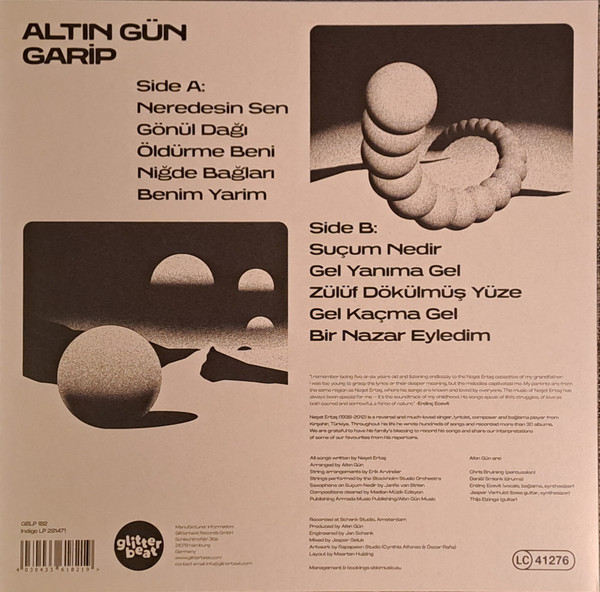 Altın Gün - Garip | Glitterbeat (GBLP 182) - 2 Altın Gün - Garip | Glitterbeat (GBLP 182) - 2