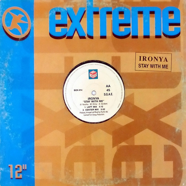 Ironya - Stay With Me | Box Records (BOX-014)