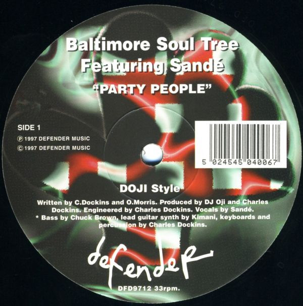 Baltimore Soul Tree  &  Sandé - Party People | Defender Music (DFD9712)