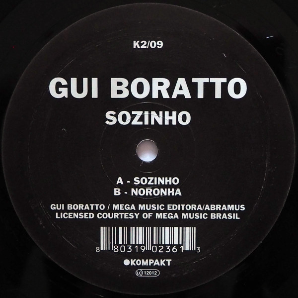 Gui Boratto - Sozinho | K2 (K2/09)