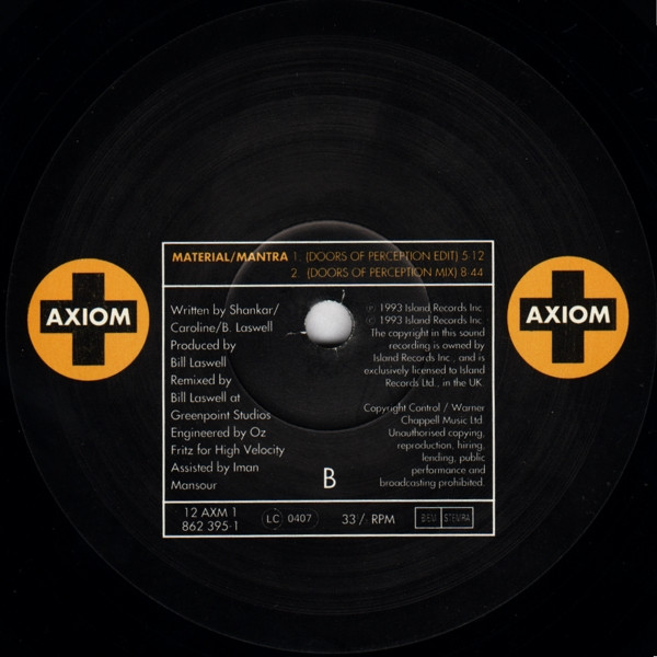 Material - Mantra - Remixes | Axiom (12 AXM 1) - 4