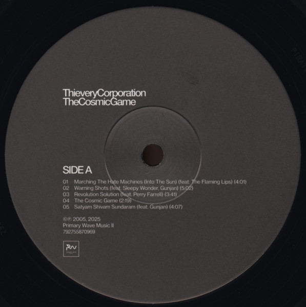 Thievery Corporation - The Cosmic Game | Primary Wave Music (ESL081) - 3