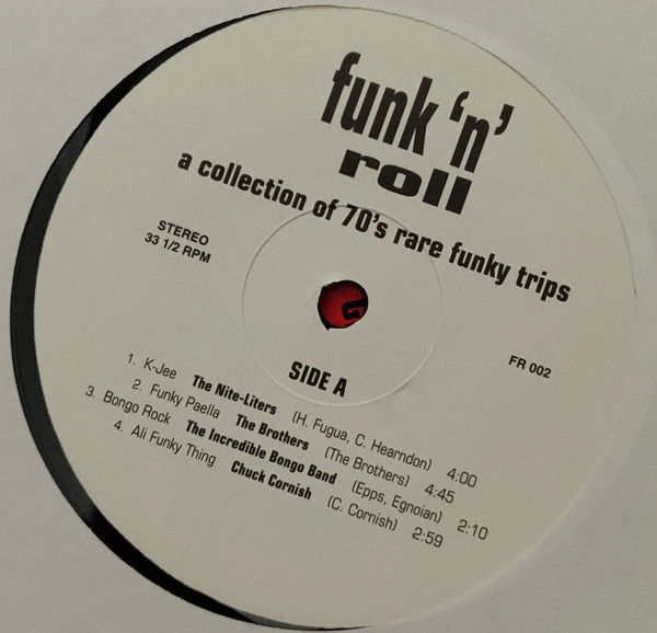 Various - Funk 'N' Roll (A Collection Of 70's Rare Funky Trips) | Future Record (FR 002) - 3