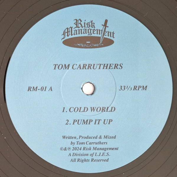 Tom Carruthers - Cold World | Risk Management Records (RM-01)