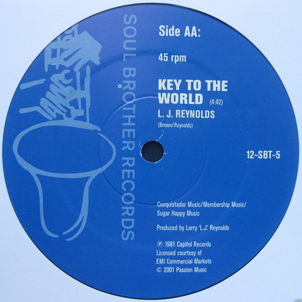 Milton Wright / LJ Reynolds - Keep It Up / Key To The World | Soul Brother Records (12-SBT-5) - 3