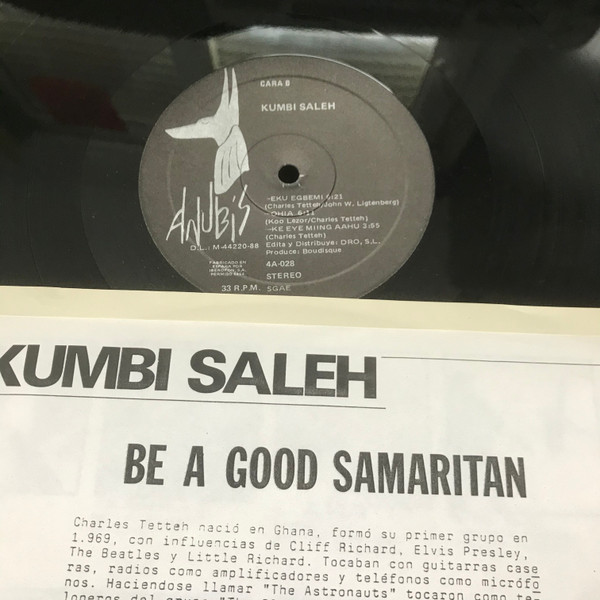Kumbi Saleh - Be A Good Samaritan | Anubis Jazz (4A-028) - 3 Kumbi Saleh - Be A Good Samaritan | Anubis Jazz (4A-028) - 3