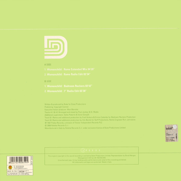 Duke - Womanchild (Part 1) | Do It Yourself Entertainment (DO IT 23-00) - 2