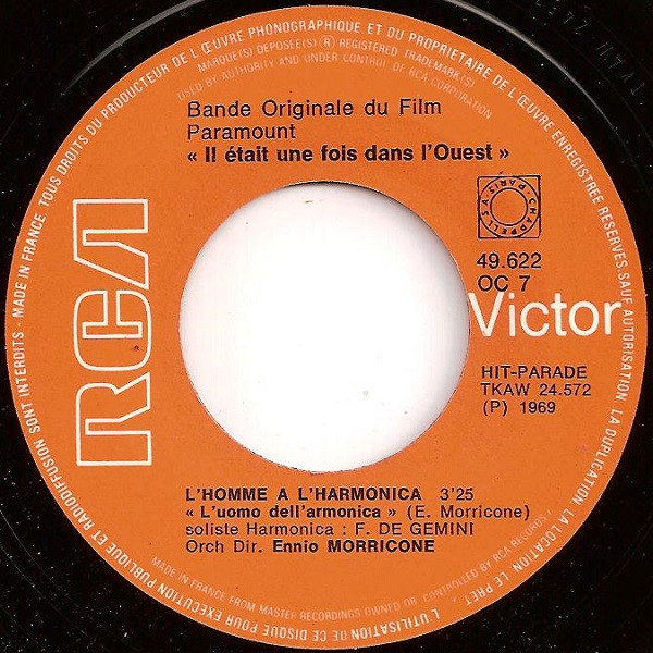 Ennio Morricone - Il Était Une Fois Dans L'ouest | RCA Victor (49.622) - 4
