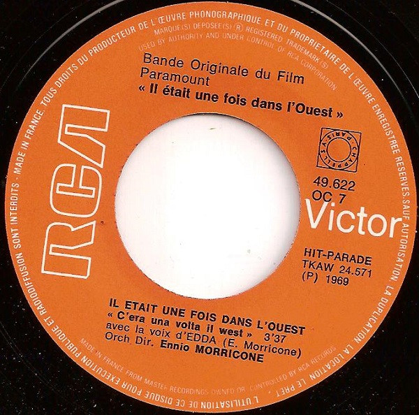 Ennio Morricone - Il Était Une Fois Dans L'ouest | RCA Victor (49.622) - 3