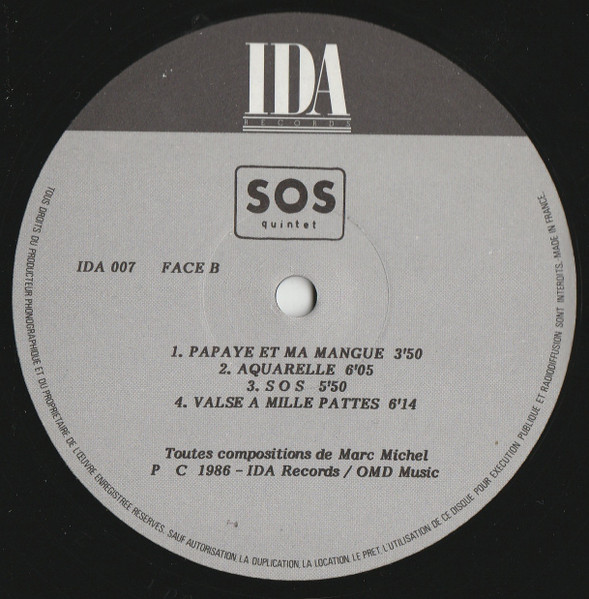 SOS Quintet - Untitled | IDA Records (IDA 007) - 4