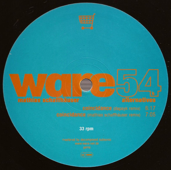 Mathias Schaffhäuser - Alternatives | Ware (ware54) - 2