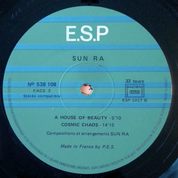 Sun Ra - The Heliocentric Worlds Of Sun Ra, Volume 2 | E.S.P Explosive (538.108) - 4