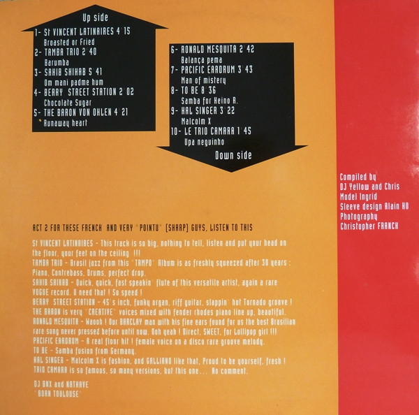 Various - Quelque Chose De Jazz Act 2 | Yellow Productions (YP 002) - 2 Various - Quelque Chose De Jazz Act 2 | Yellow Productions (YP 002) - 2