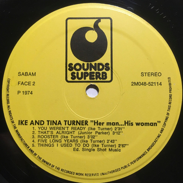 Ike & Tina Turner - Her Man... His Woman | Music For Pleasure (2M 048-52114) - 4