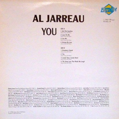 Al Jarreau - You | Platinum (PLP 19) - 2