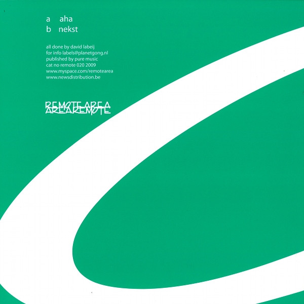 David Labeij - Beige EP | Remote Area (remote 020) - 2