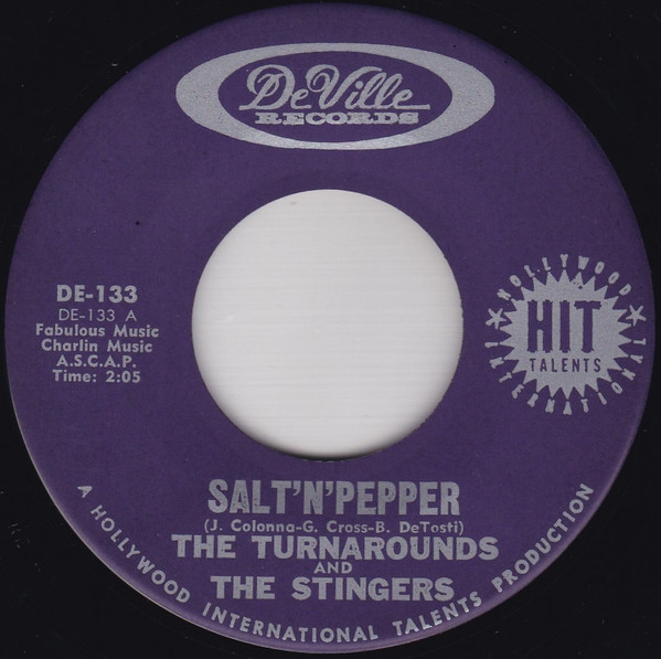 The Turnarounds And The Stingers - Salt'n'Pepper / Hollywood | DeVille Records (DE-133)