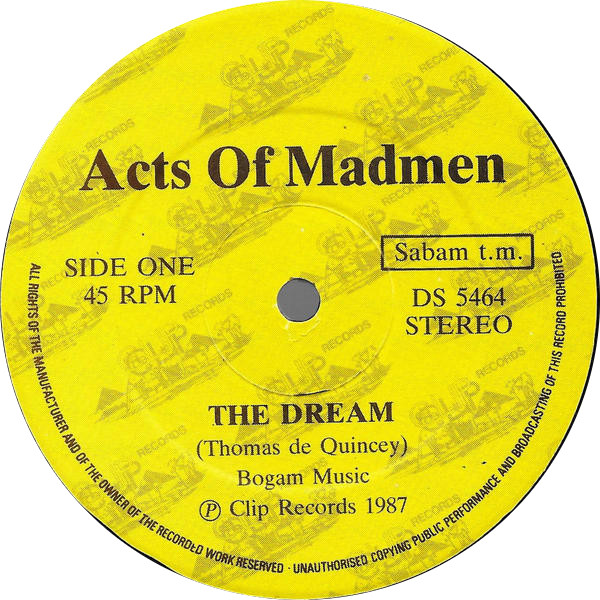 Acts Of Madmen - The Dream | Clip Records (DS 5464) - 3