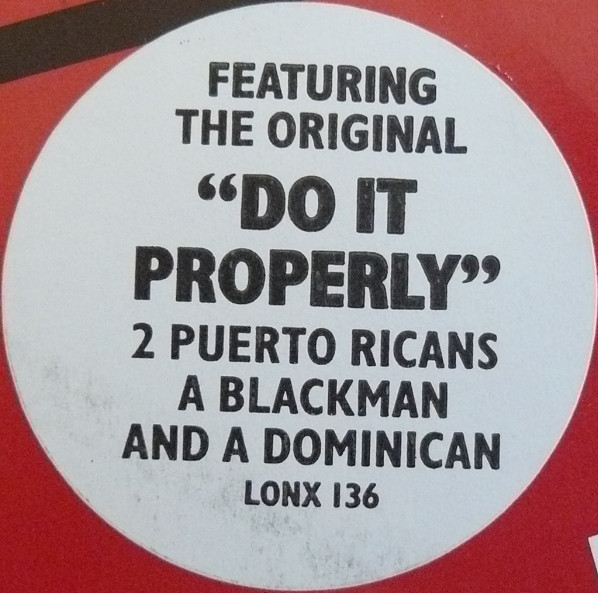 Adonis - No Way Back / Do It Properly | London Records (LONX 136) - 4