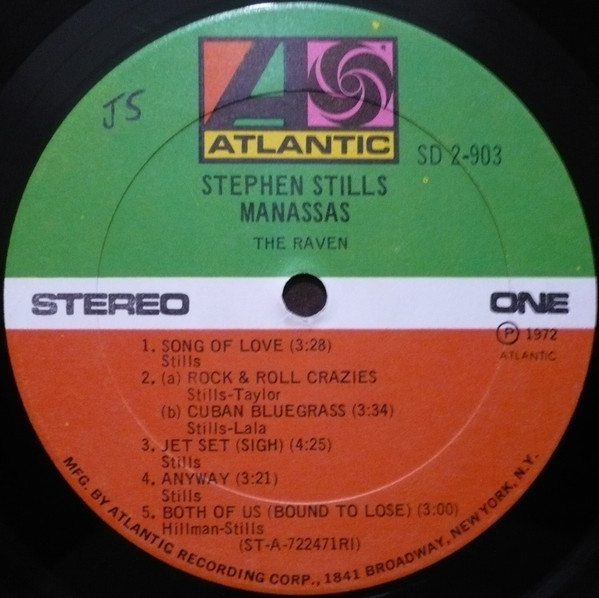 Stephen Stills , Manassas - Manassas | Atlantic (SD 2-903) - 4