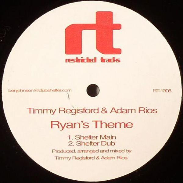 Timmy Regisford & Adam Rios - Ryan's Theme | Restricted Tracks (RT-1308)