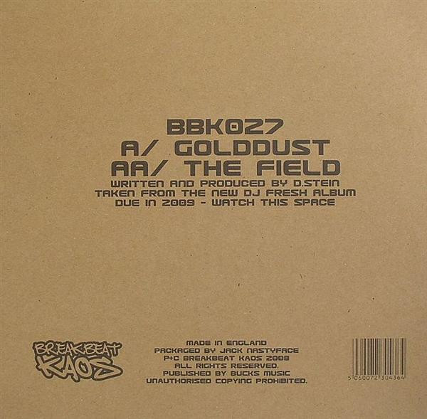 Fresh - Golddust / The Field | Breakbeat Kaos (BBK 027) - 2