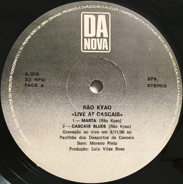 Rão Kyao - Live At Cascais | Da Nova (6018) - 3