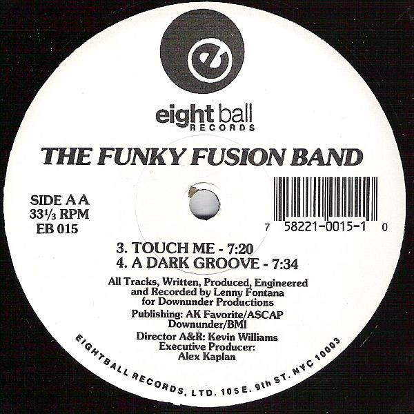 The Funky Fusion Band - The Funky Fusion Band EP | Eightball Records (EB 015) - 3