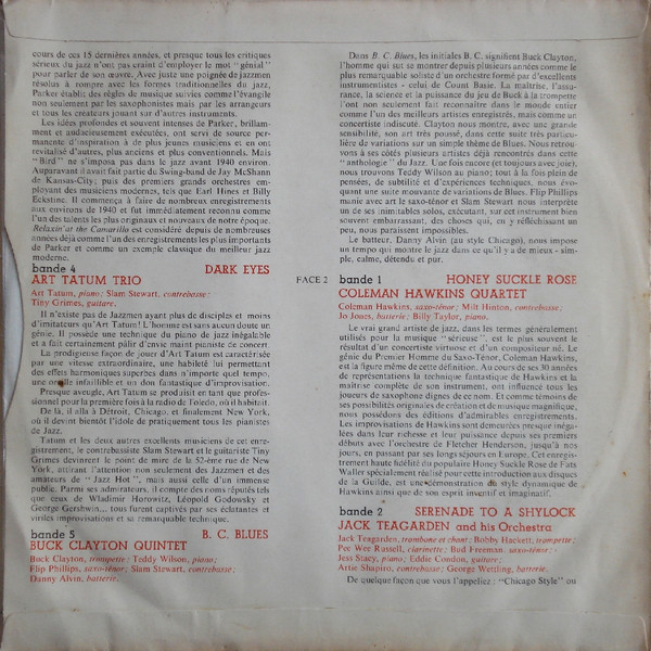 Various - Horizons Du Jazz | Guilde Du Jazz (J-SPEC 100) - 3