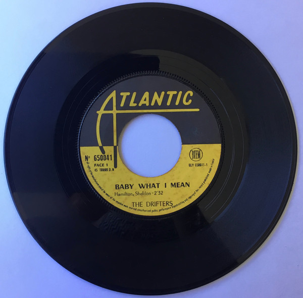 The Drifters - Baby What I Mean / Aretha | Atlantic (650041) - main