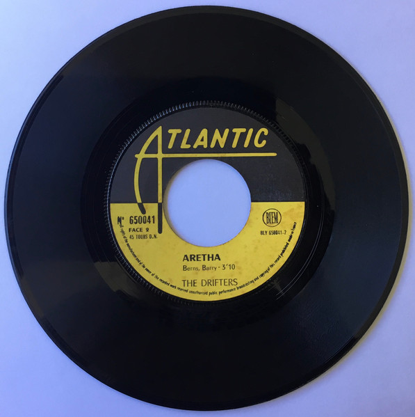 The Drifters - Baby What I Mean / Aretha | Atlantic (650041) - 2