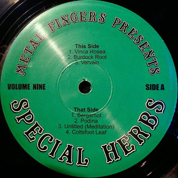 Metal Fingers - Special Herbs Volume 9 & 0 | Nature Sounds (NSD166) - 3