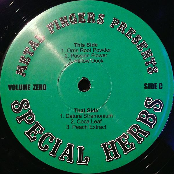 Metal Fingers - Special Herbs Volume 9 & 0 | Nature Sounds (NSD166) - 4