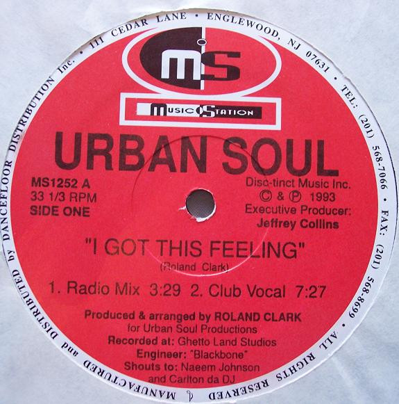 Urban Soul - I Got This Feeling | Music Station (MS1252) Urban Soul - I Got This Feeling | Music Station (MS1252)