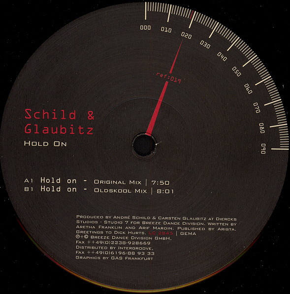André Schild & Carsten Glaubitz - Hold On | Reform House (Ref 019) - main