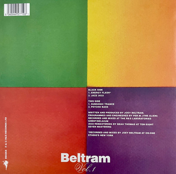 Joey Beltram - Beltram Vol. 1 | R & S Records (RS926X) - 2 Joey Beltram - Beltram Vol. 1 | R & S Records (RS926X) - 2