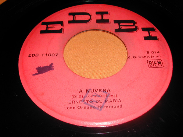 Ernesto De Maria - Lettera Malinconica / 'A Nuvena | Edibi (EDB 11007) - 2 Ernesto De Maria - Lettera Malinconica / 'A Nuvena | Edibi (EDB 11007) - 2