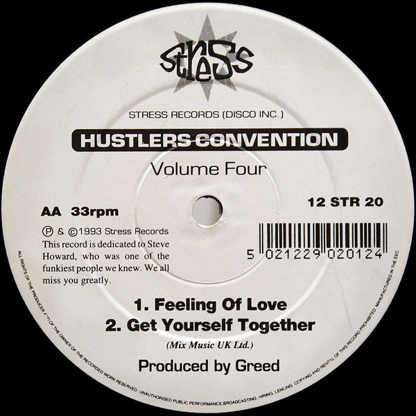 Hustlers Convention - Volume Four | Stress Records (12 STR 20) - 3 Hustlers Convention - Volume Four | Stress Records (12 STR 20) - 3