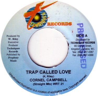 Cornell Campbell - Trap Called Love | Techniques (WRT 21) - main Cornell Campbell - Trap Called Love | Techniques (WRT 21) - main